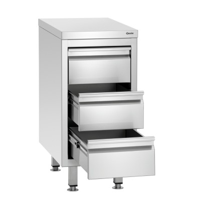 Armario de Acero Inoxidable con Cajones 700S3 Bartscher 337307 Bartscher - Soluciones Hosteleras