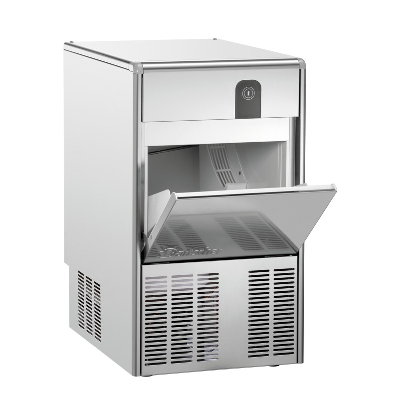 Máquina de cubitos de hielo Q 26 de acero inoxidable Bartscher 104304 Bartscher - Soluciones Hosteleras
