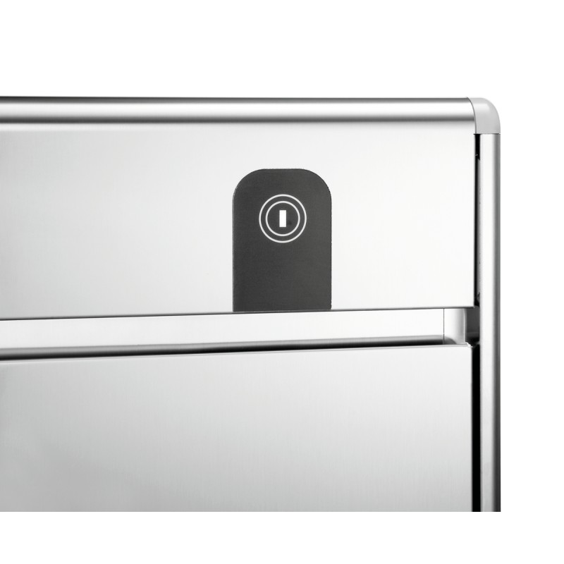 Máquina de cubitos de hielo Q 26 de acero inoxidable Bartscher 104304 Bartscher - Soluciones Hosteleras