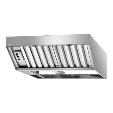 Campana de condensación Silversteam de acero inoxidable Bartscher 116019 Bartscher - Soluciones Hosteleras