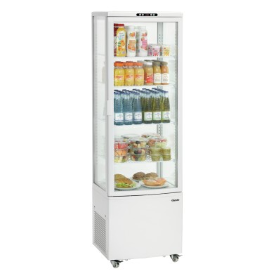 Vitrina Refrigerada 235L con Ruedas Bloqueables Bartscher 700336 Bartscher - Soluciones Hosteleras