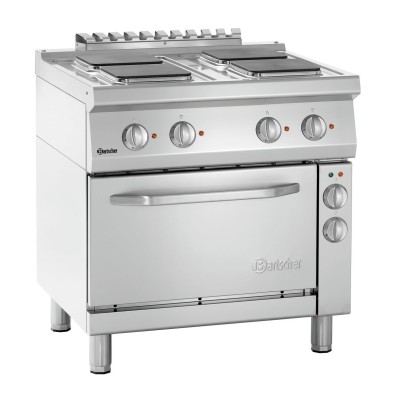 Cocina Eléctrica Profesional Serie 700, 4 Placas Bartscher 286326 Bartscher - Soluciones Hosteleras