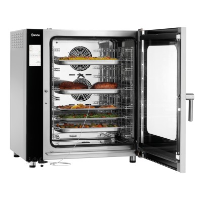 Horno de Vapor Combinado Silversteam2 P-10110DRS Bartscher 117186 Bartscher - Soluciones Hosteleras