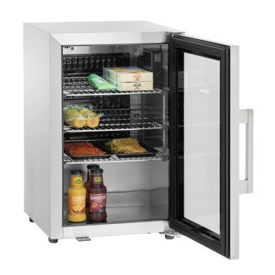 Frigorífico compacto con puerta de cristal moderno Bartscher 700851 Bartscher - Soluciones Hosteleras