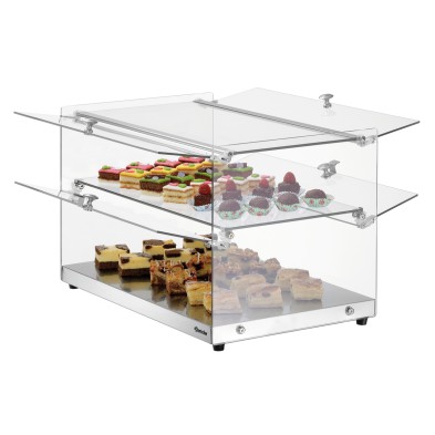 Vitrina de Bufé Profesional 5400 2E-K para Alimentos Bartscher 700356 Bartscher - Soluciones Hosteleras
