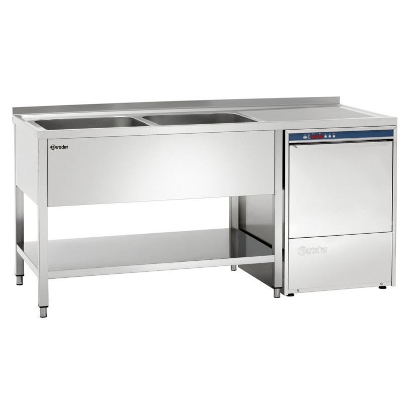 Centro de Lavado Inoxidable 700 A1800 2 Piezas Bartscher 306360 Bartscher - Soluciones Hosteleras