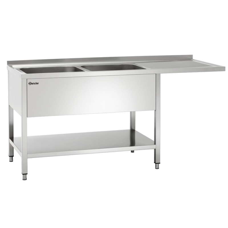 Centro de Lavado Inoxidable 700 A1800 2 Piezas Bartscher 306360 Bartscher - Soluciones Hosteleras
