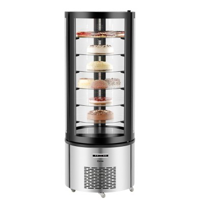 Vitrina Refrigerada para Tartas 400L con Diseño Cilíndrico Bartscher 700314 Bartscher - Soluciones Hosteleras