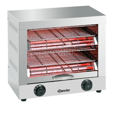 Tostador Profesional Doble de Acero Inoxidable Bartscher A151600 Bartscher - Soluciones Hosteleras