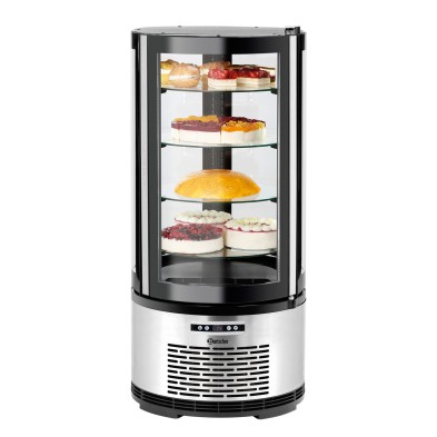 Vitrina Refrigerada para Tartas 100L Acero Inoxidable Bartscher 700213G Bartscher - Soluciones Hosteleras