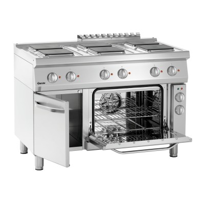 Cocina Eléctrica Profesional Serie 700, 6 Placas Bartscher 286347 Bartscher - Soluciones Hosteleras