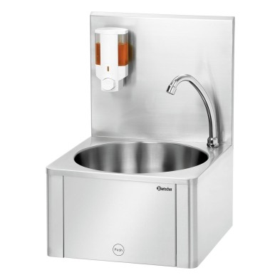 Lavamanos W10-KB Plus con Pulsador de Rodilla Bartscher 401621 Bartscher - Soluciones Hosteleras