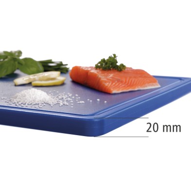 Tabla de Cortar Profesional Azul 53x32 cm Bartscher A120514 Bartscher - Soluciones Hosteleras