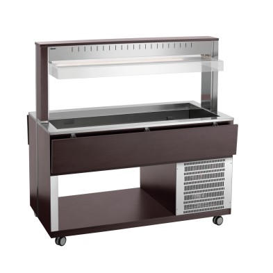 Carro Buffet Refrigerado Móvil K4110-200W Bartscher 125544V1 Bartscher - Soluciones Hosteleras