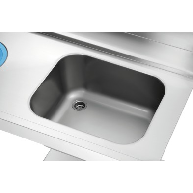 Mesa de Preaclarado Acero Inoxidable 1.2m Bartscher Bartscher 109742 Bartscher - Soluciones Hosteleras