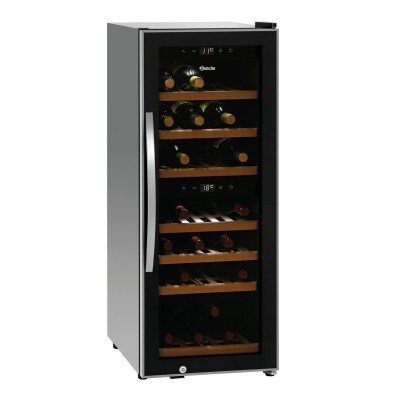 Refrigerador para Vino 2Z 38FL - Doble Zona Bartscher 700130 Bartscher - Soluciones Hosteleras