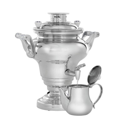 Samovar de Acero Inoxidable 15L con Asas Cerámicas Bartscher 191005 Bartscher - Soluciones Hosteleras