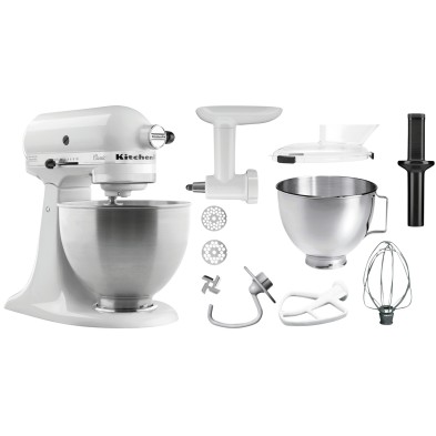 Batidora KitchenAid 5K45SSEWH con Accesorios, 4.28L Bartscher A150097 Bartscher - Soluciones Hosteleras
