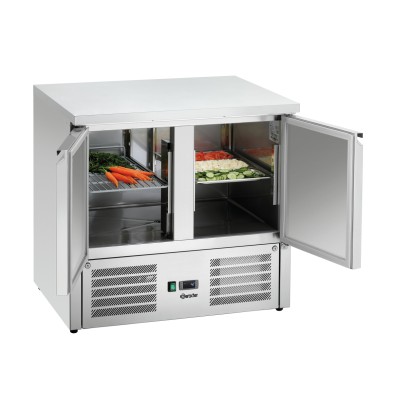 Mesa Refrigerada Profesional 900T2 de Acero Inoxidable Bartscher 110256 Bartscher - Soluciones Hosteleras