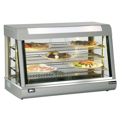 Vitrina caliente Bartscher Deli II de acero inoxidable Bartscher 306054 Bartscher - Soluciones Hosteleras