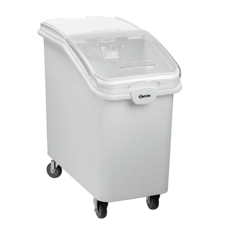Carro de Almacenamiento 102L con Tapa Transparente Bartscher 500383 Bartscher - Soluciones Hosteleras