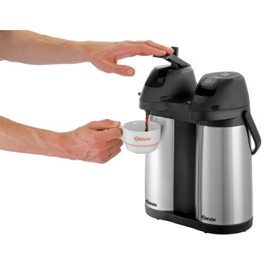 Jarra Termo Duo con Bomba Doble 1,9L Bartscher 190208 Bartscher - Soluciones Hosteleras