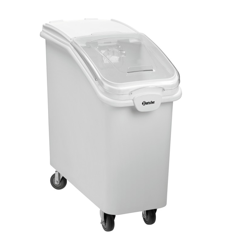Carro de Almacenamiento Móvil 81L con Tapa Transparente Bartscher 500381 Bartscher - Soluciones Hosteleras