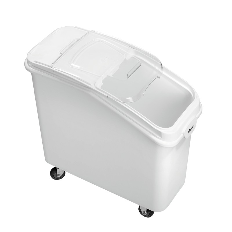 Carro de Almacenamiento Móvil 81L con Tapa Transparente Bartscher 500381 Bartscher - Soluciones Hosteleras