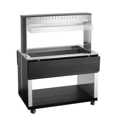 Carro Buffet Móvil con Iluminación LED W3110-200A Bartscher 125633V2 Bartscher - Soluciones Hosteleras