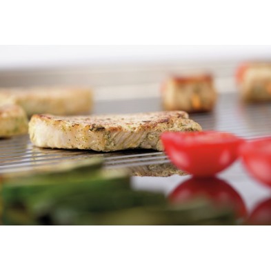 Plancha Fry-top 700 A800 1/2-1/2 SA Inoxidable Bartscher 286509 Bartscher - Soluciones Hosteleras