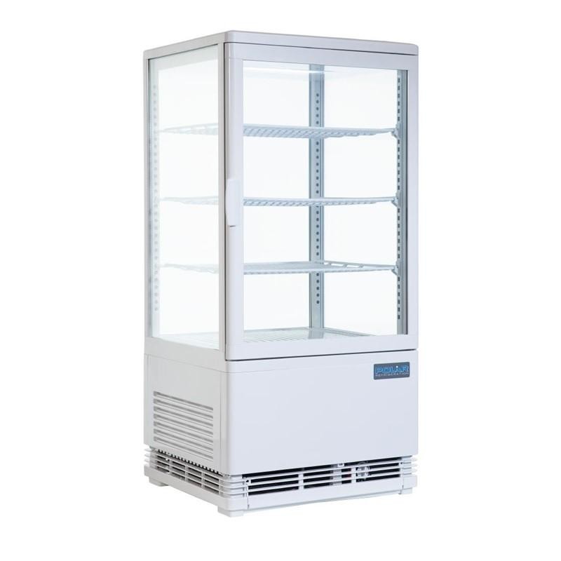 Vitrina frigorífica vertical blanca 68L. Polar CX578 Polar Refrigeration - Soluciones Hosteleras