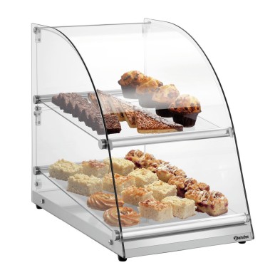 Vitrina para Bufé 70L de Vidrio y Plexiglas Bartscher 700355 Bartscher - Soluciones Hosteleras