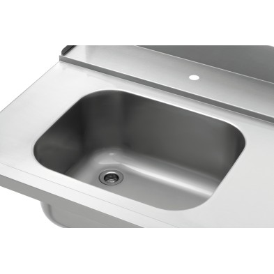 Mesa de Preaclarado con Fregadero KTS5000 Bartscher 110625 Bartscher - Soluciones Hosteleras