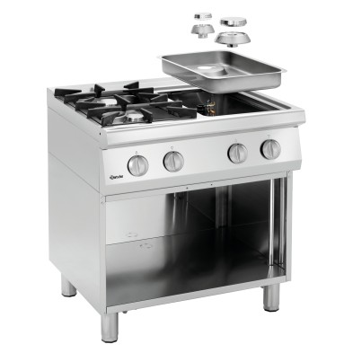 Cocina a Gas Profesional Serie 70040 Bartscher 2851051 Bartscher - Soluciones Hosteleras