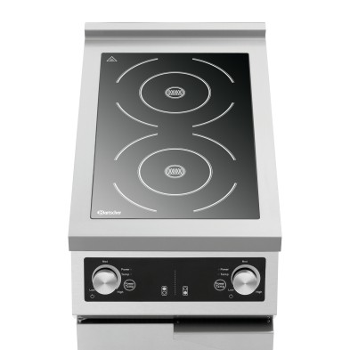 Placa de Inducción Profesional 2 Fuegos GU Bartscher 105764 Bartscher - Soluciones Hosteleras