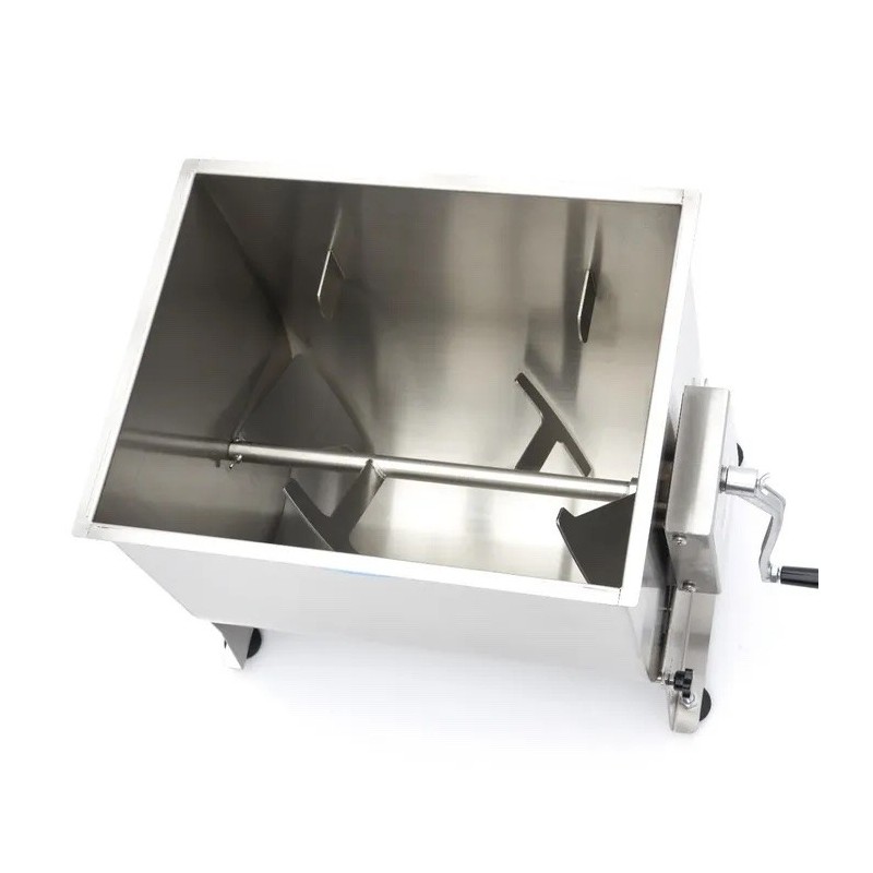 Mezclador de Carne - 60L - 55kg Carne - Recipiente Inclinable - Manual - Maxima 9368015 Máxima - Soluciones Hosteleras