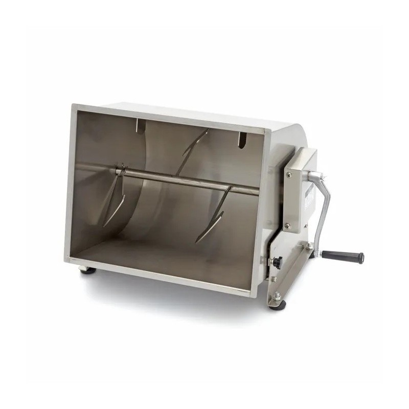 Mezclador de Carne - 60L - 55kg Carne - Recipiente Inclinable - Manual - Maxima 9368015 Máxima - Soluciones Hosteleras