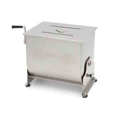 Mezclador de Carne - 40L - 35kg Carne - Recipiente Inclinable -
