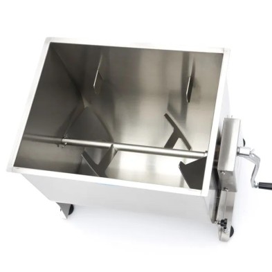 Mezclador de Carne - 20L - 16kg Carne - Recipiente Inclinable -