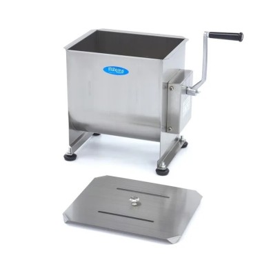 Mezclador de Carne - 20L - 16kg Carne - Eje Simple - Manual 