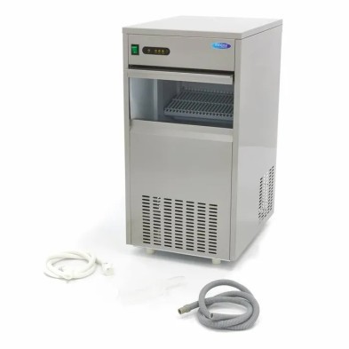 Máquina de Hielo - 60kg/día - Cubitos de Hielo Huecos -