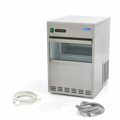Máquina de Hielo - 45kg/día - Cubitos de Hielo Huecos -