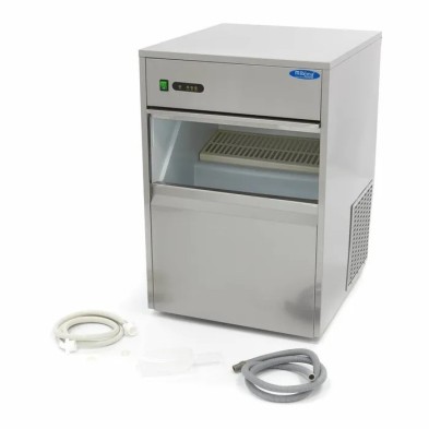 Máquina de Hielo - 28kg/día - Cubitos de Hielo Huecos -