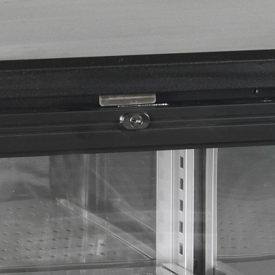 Armario Expositor Backbar CBC410G con 4 Puertas Tefcold 15857 Tefcold - Soluciones Hosteleras