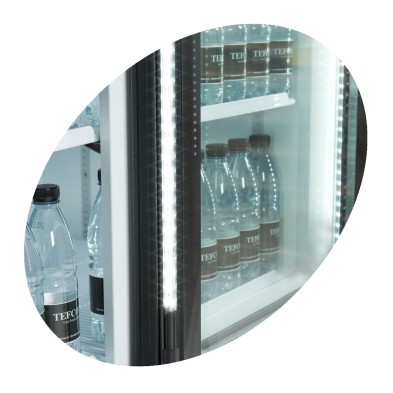 Armario expositor refrigerado FS1600H 3 puertas Tefcold 15951 Tefcold - Soluciones Hosteleras