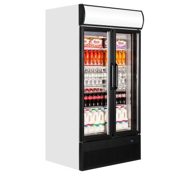 Armario Expositor Refrigerado FSC1000H 2 Puertas Tefcold 15955 Tefcold - Soluciones Hosteleras