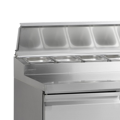 Mesa Fría de Preparación SS920 en Acero Inoxidable Tefcold 16478 Tefcold - Soluciones Hosteleras
