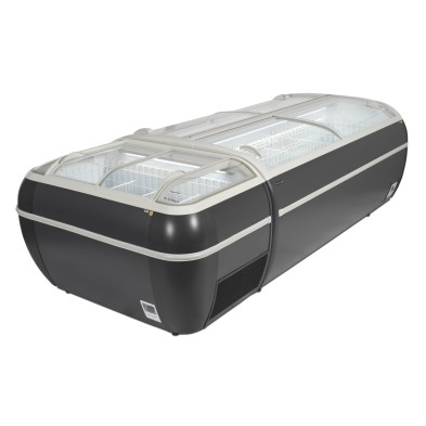 Congelador TWIN 220A-F Antracita para Supermercados Tefcold 17331 Tefcold - Soluciones Hosteleras