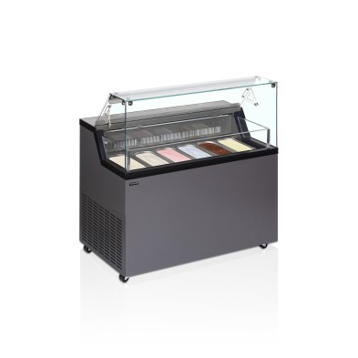 Vitrina Helados MIRABELLA 6 Antracita Tefcold 20326 Tefcold - Soluciones Hosteleras