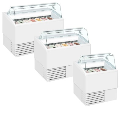 ISETTA 6ST Vitrina Congeladora de Heladería Tefcold 20312 Tefcold - Soluciones Hosteleras
